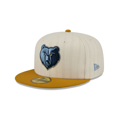 Memphis Grizzlies Chrome Herringbone 59FIFTY Fitted Hat