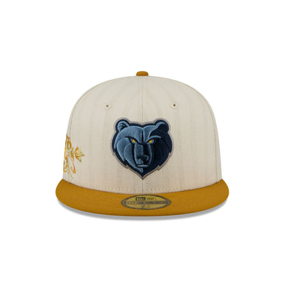Memphis Grizzlies Chrome Herringbone 59FIFTY Fitted Hat