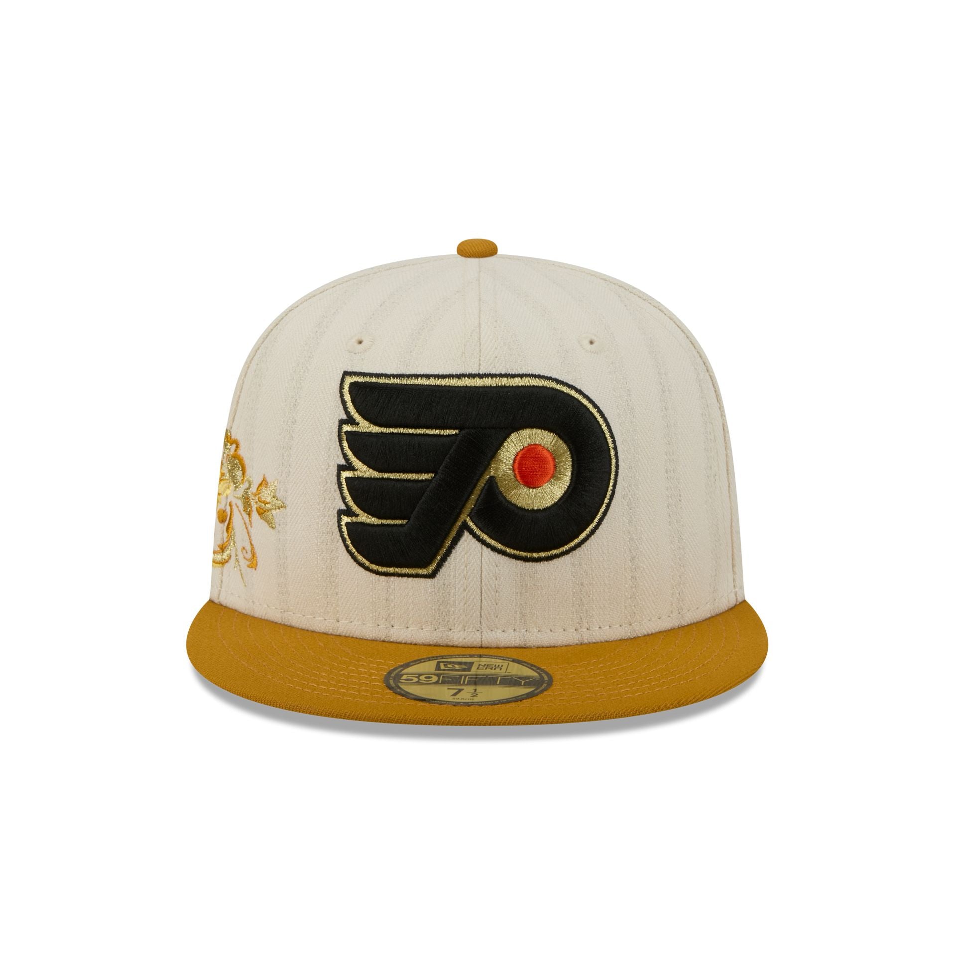 Philadelphia Flyers Chrome Herringbone 59FIFTY Fitted Hat