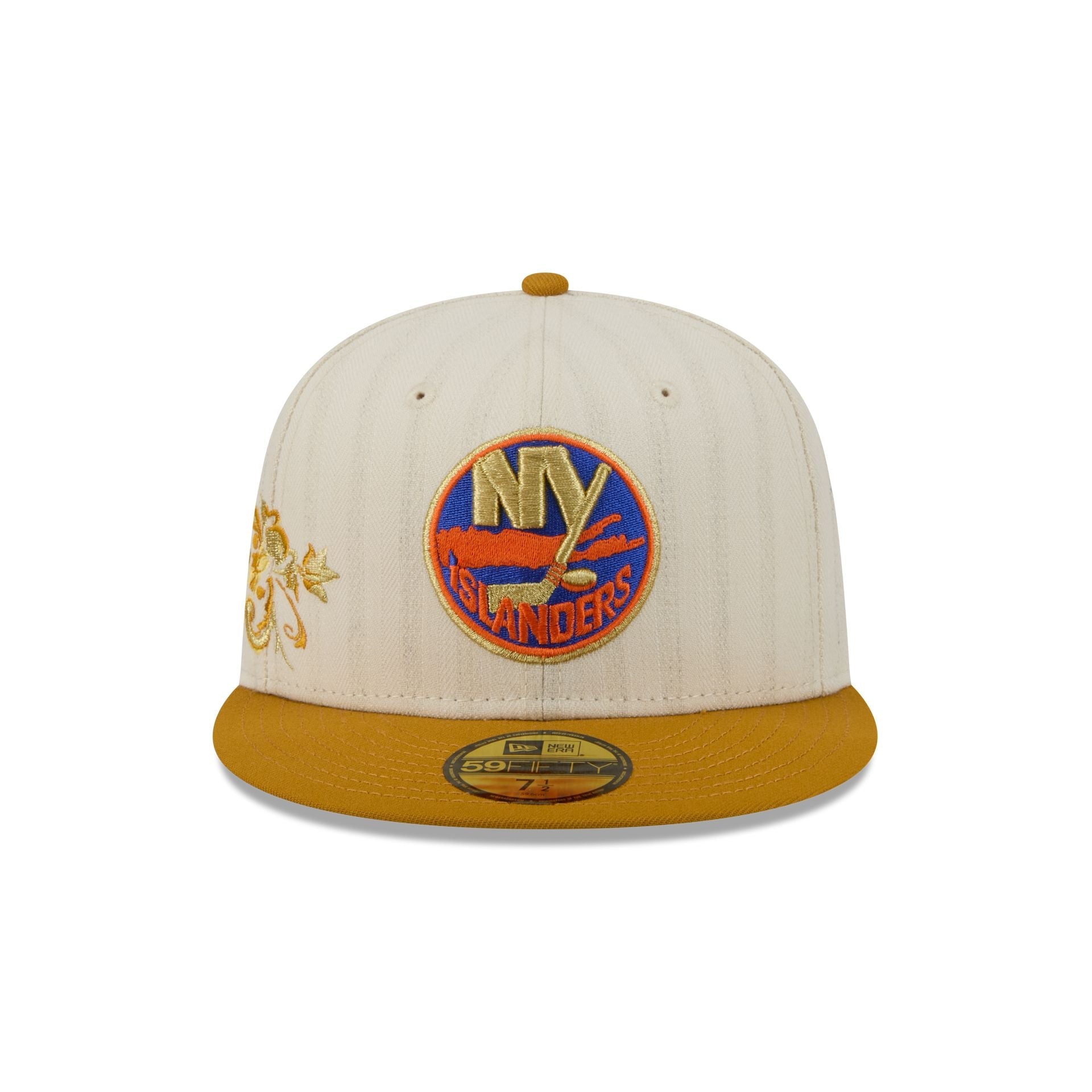 New York Islanders Chrome Herringbone 59FIFTY Fitted Hat