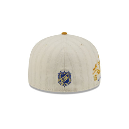 New York Rangers Chrome Herringbone 59FIFTY Fitted Hat