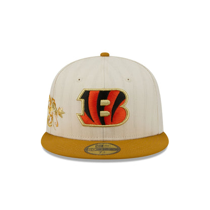 Cincinnati Bengals Chrome Herringbone 59FIFTY Fitted Hat