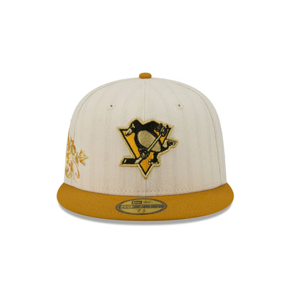 Pittsburgh Penguins Chrome Herringbone 59FIFTY Fitted Hat