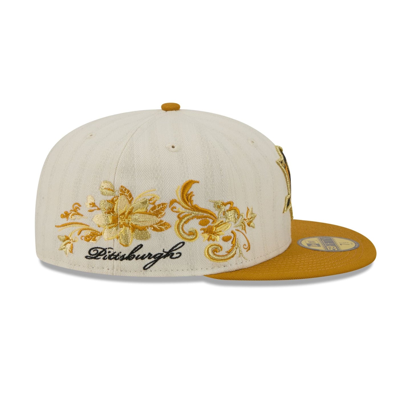 Pittsburgh Penguins Chrome Herringbone 59FIFTY Fitted Hat