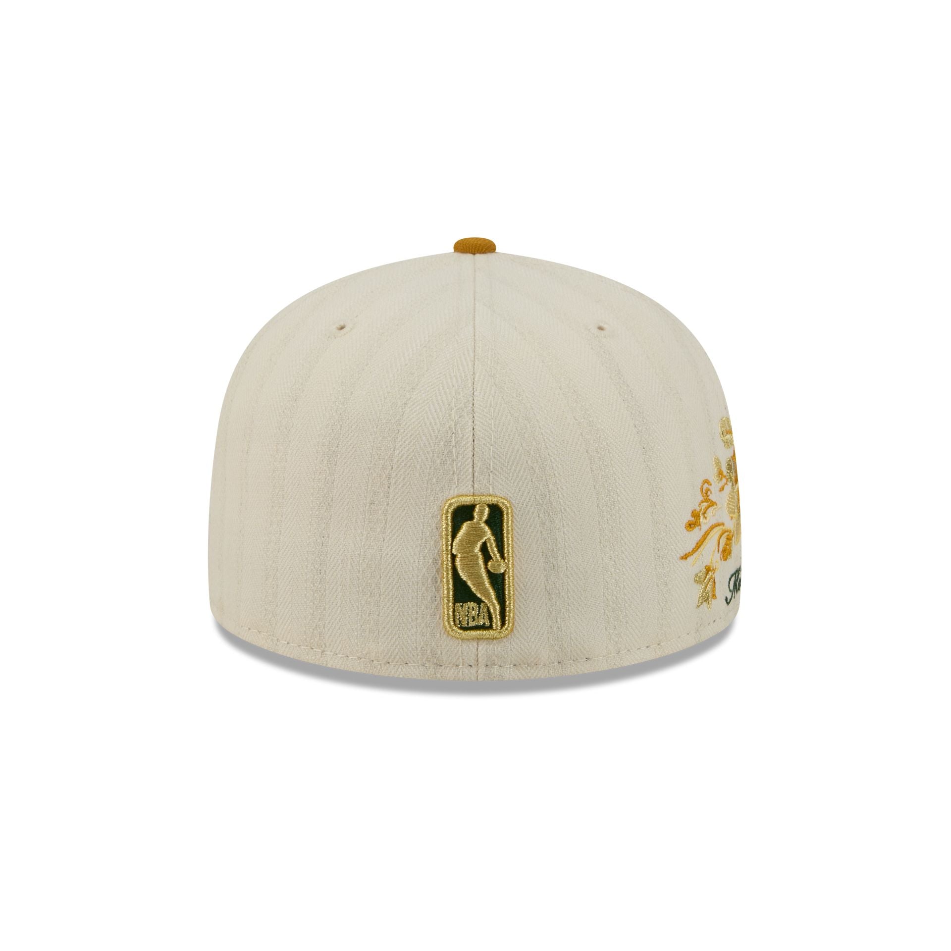 Milwaukee Bucks Chrome Herringbone 59FIFTY Fitted Hat