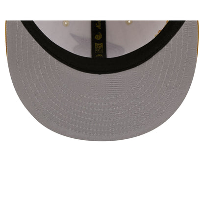 Portland Trail Blazers Chrome Herringbone 59FIFTY Fitted Hat