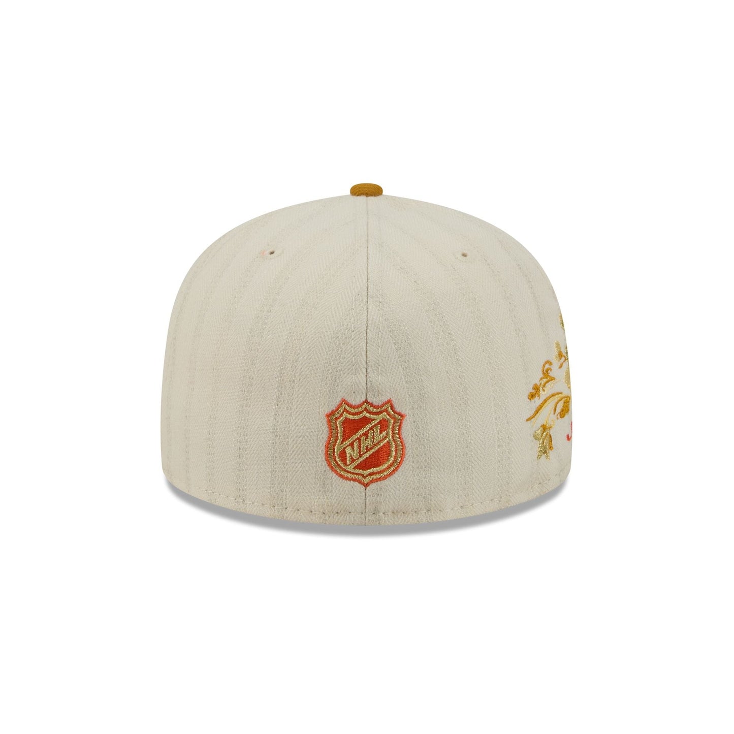 Anaheim Ducks Chrome Herringbone 59FIFTY Fitted Hat