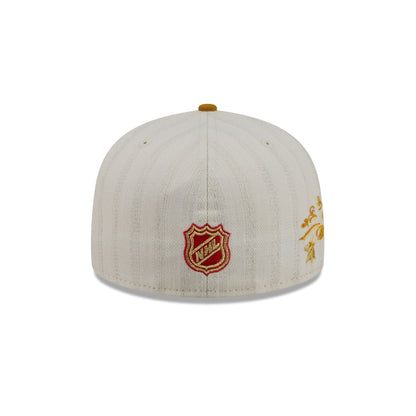 Detroit Red Wings Chrome Herringbone 59FIFTY Fitted Hat