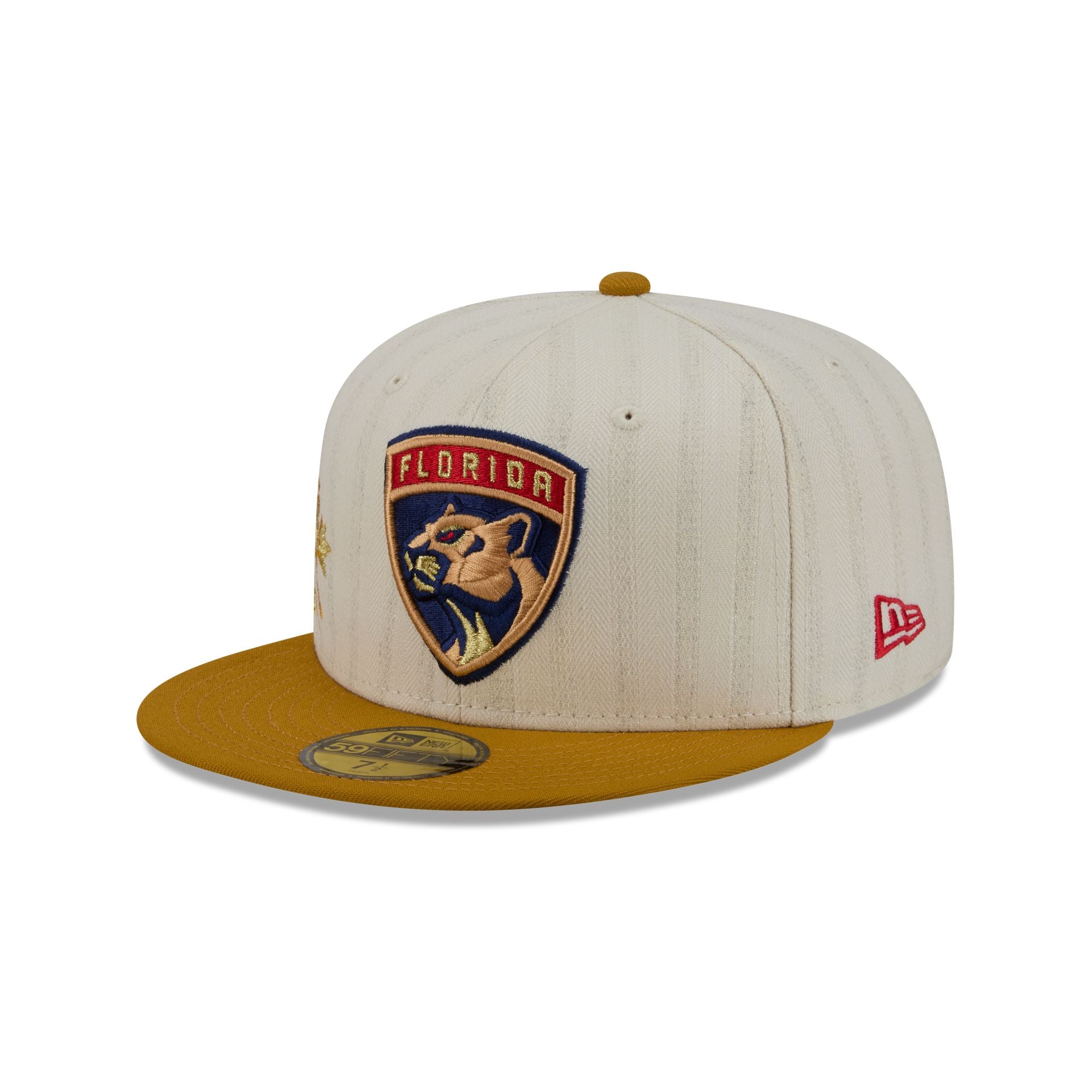 Florida Panthers Chrome Herringbone 59FIFTY Fitted Hat
