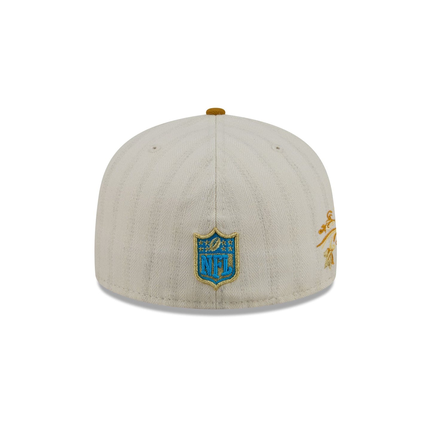 Carolina Panthers Chrome Herringbone 59FIFTY Fitted Hat