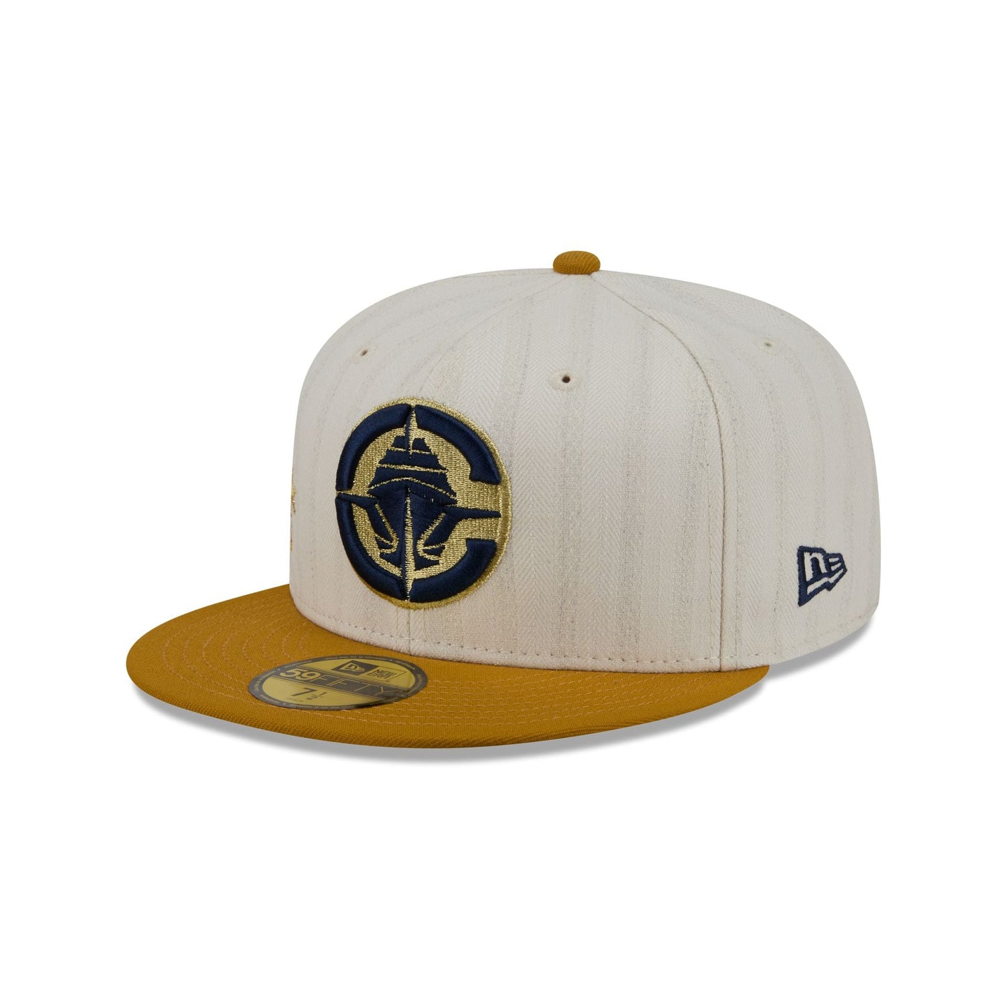 Los Angeles Clippers Chrome Herringbone 59FIFTY Fitted Hat