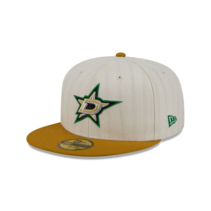 Dallas Stars Chrome Herringbone 59FIFTY Fitted Hat