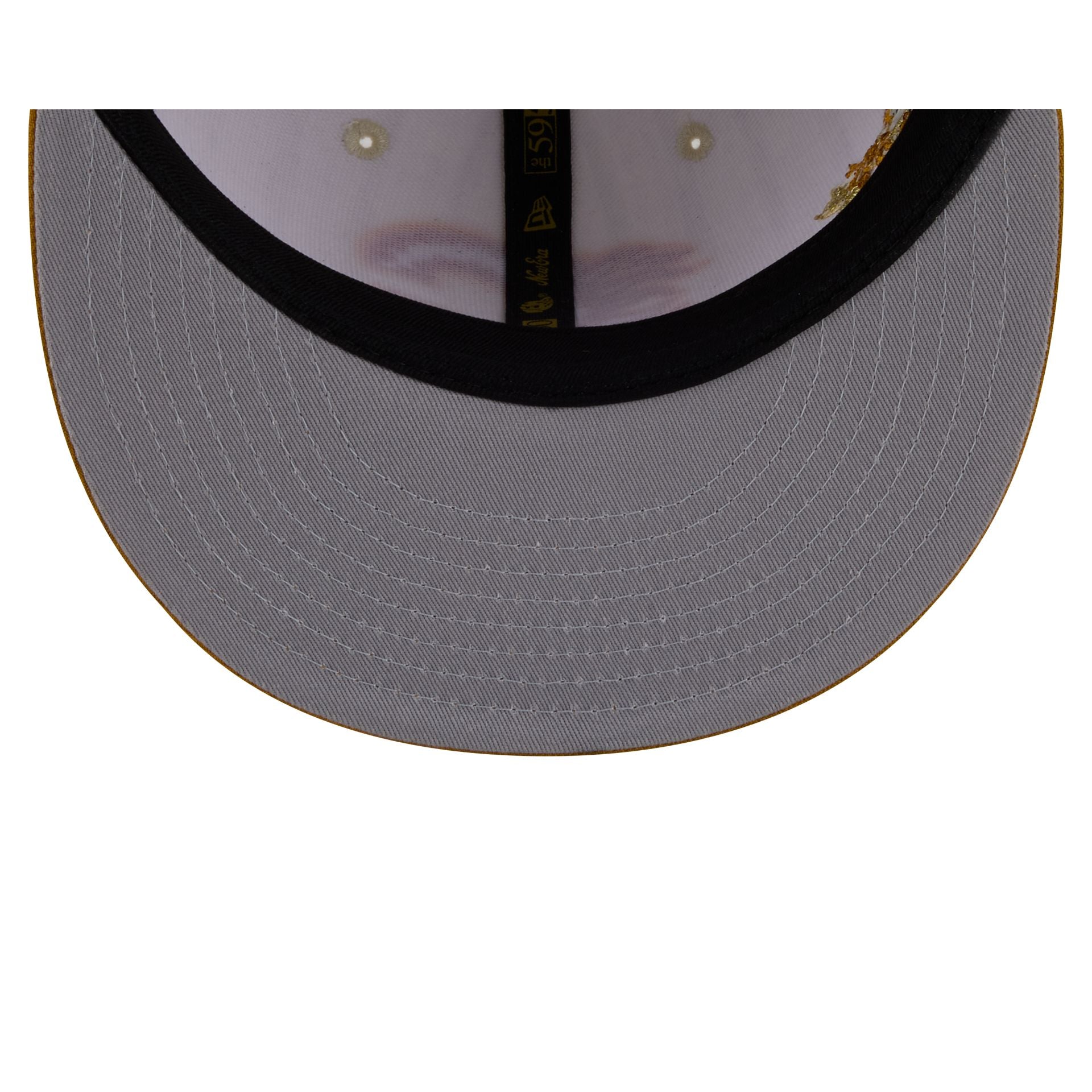 Calgary Flames Chrome Herringbone 59FIFTY Fitted Hat