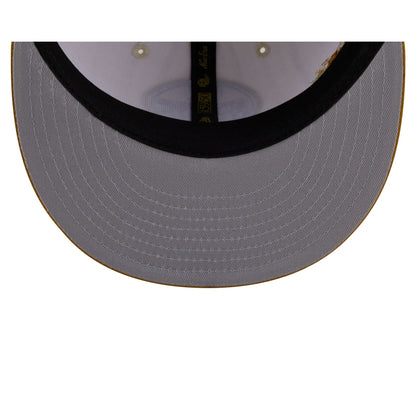 Edmonton Oilers Chrome Herringbone 59FIFTY Fitted Hat