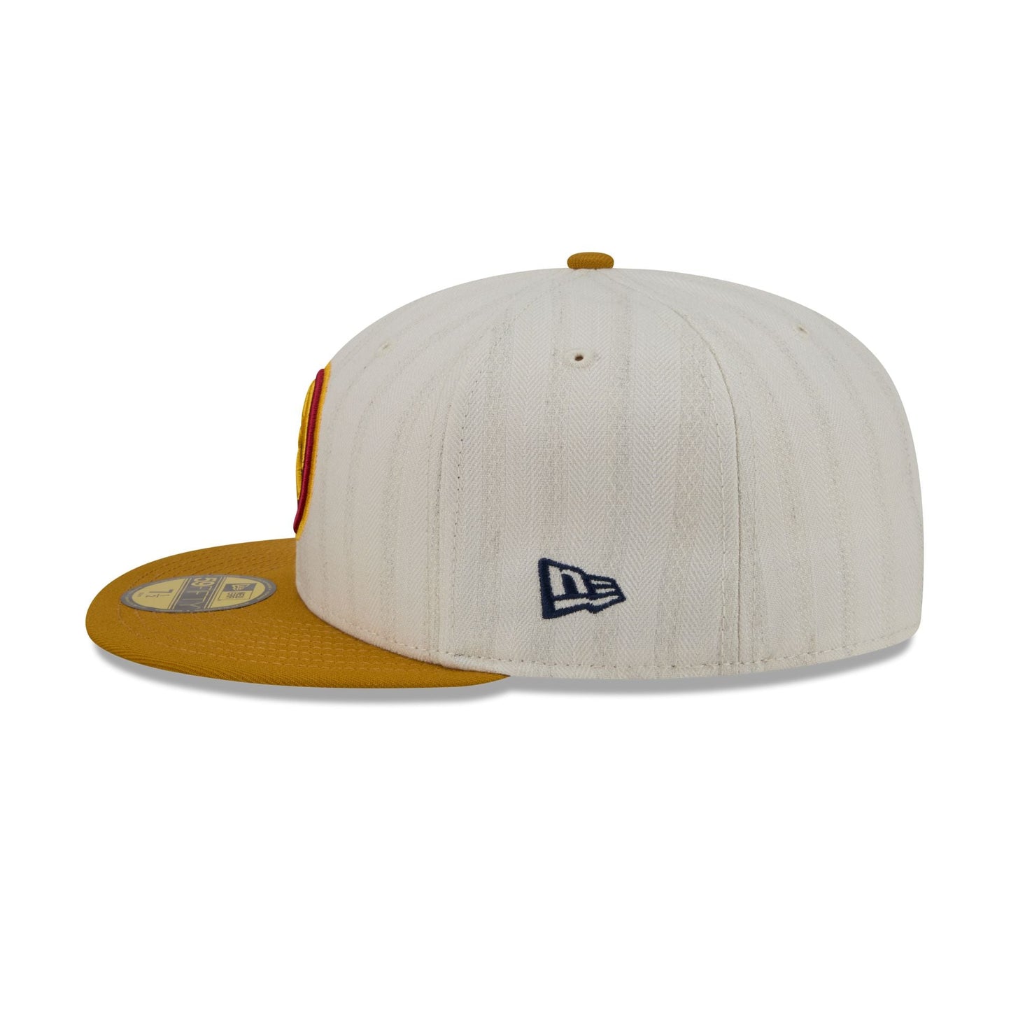 Denver Nuggets Chrome Herringbone 59FIFTY Fitted Hat