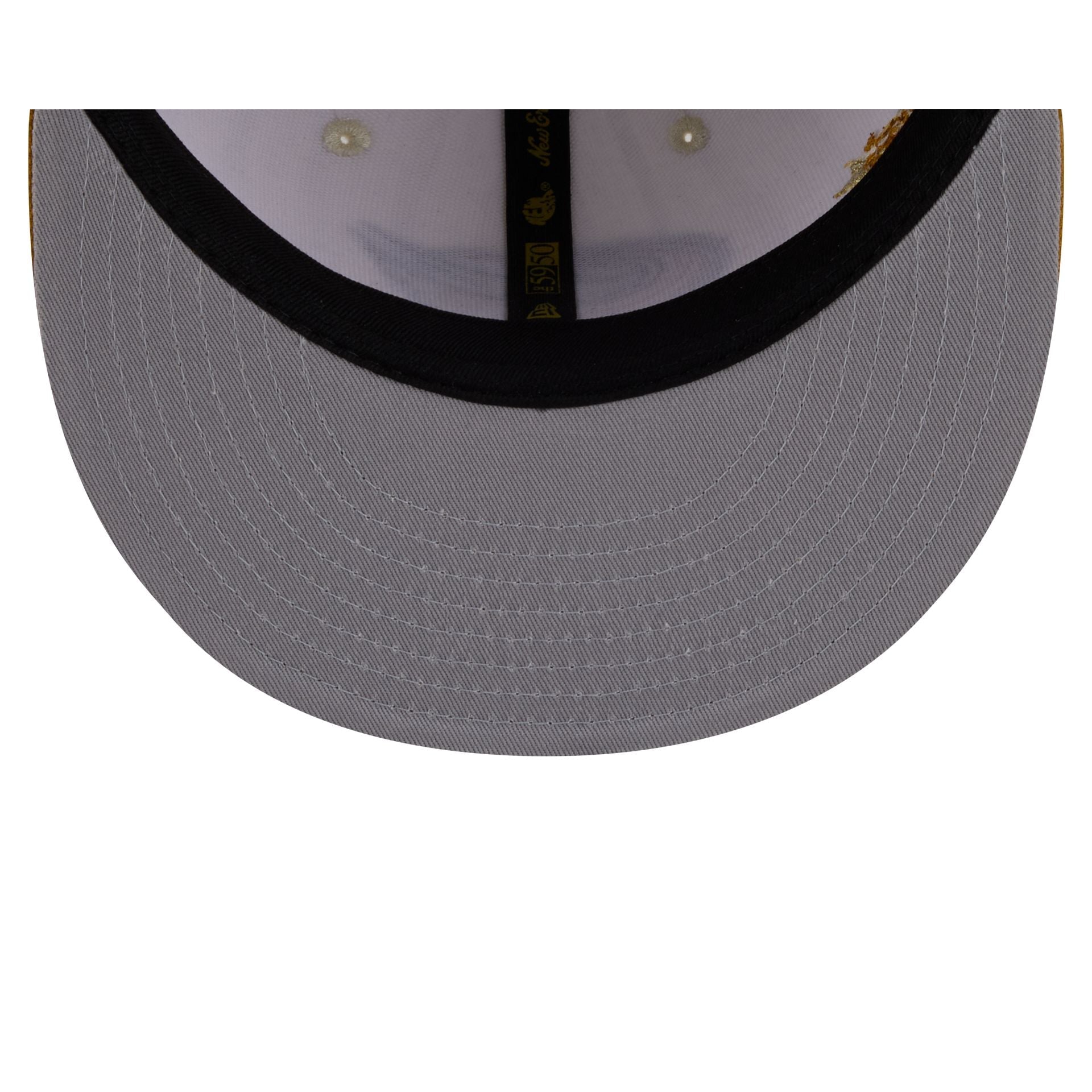 Columbus Blue Jackets Chrome Herringbone 59FIFTY Fitted Hat