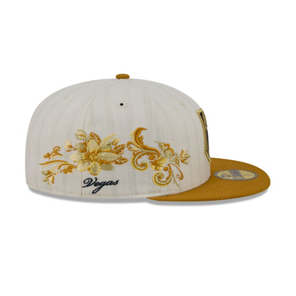 Vegas Golden Knights Chrome Herringbone 59FIFTY Fitted Hat