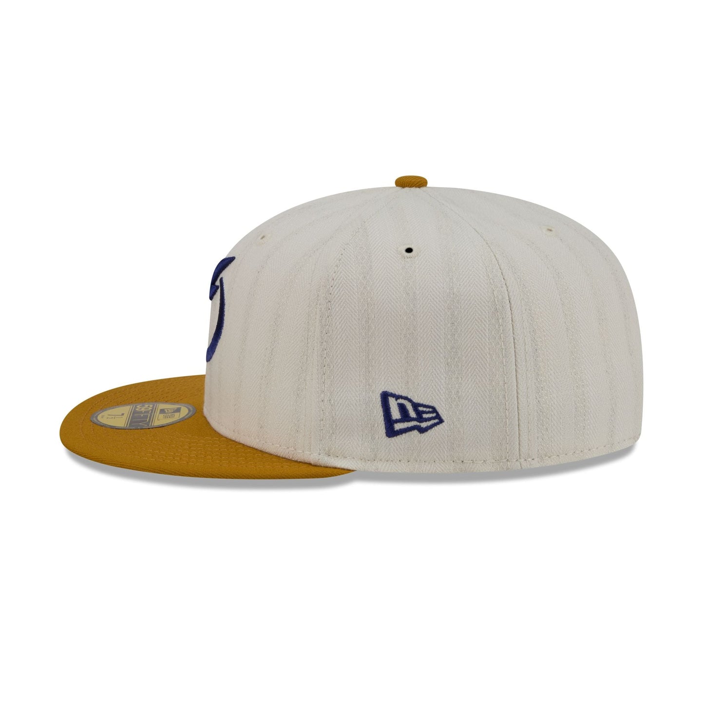 Tampa Bay Lightning Chrome Herringbone 59FIFTY Fitted Hat