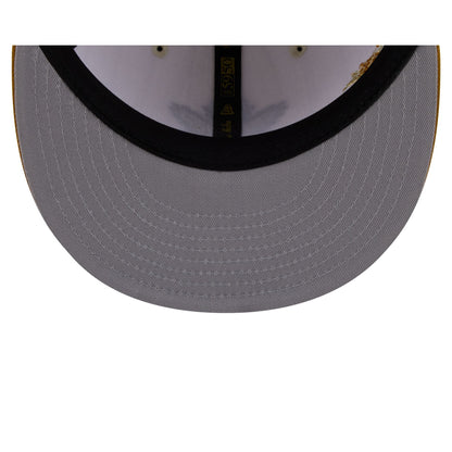 Toronto Maple Leafs Chrome Herringbone 59FIFTY Fitted Hat