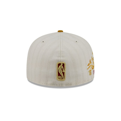 Cleveland Cavaliers Chrome Herringbone 59FIFTY Fitted Hat