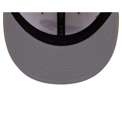 Cleveland Cavaliers Chrome Herringbone 59FIFTY Fitted Hat