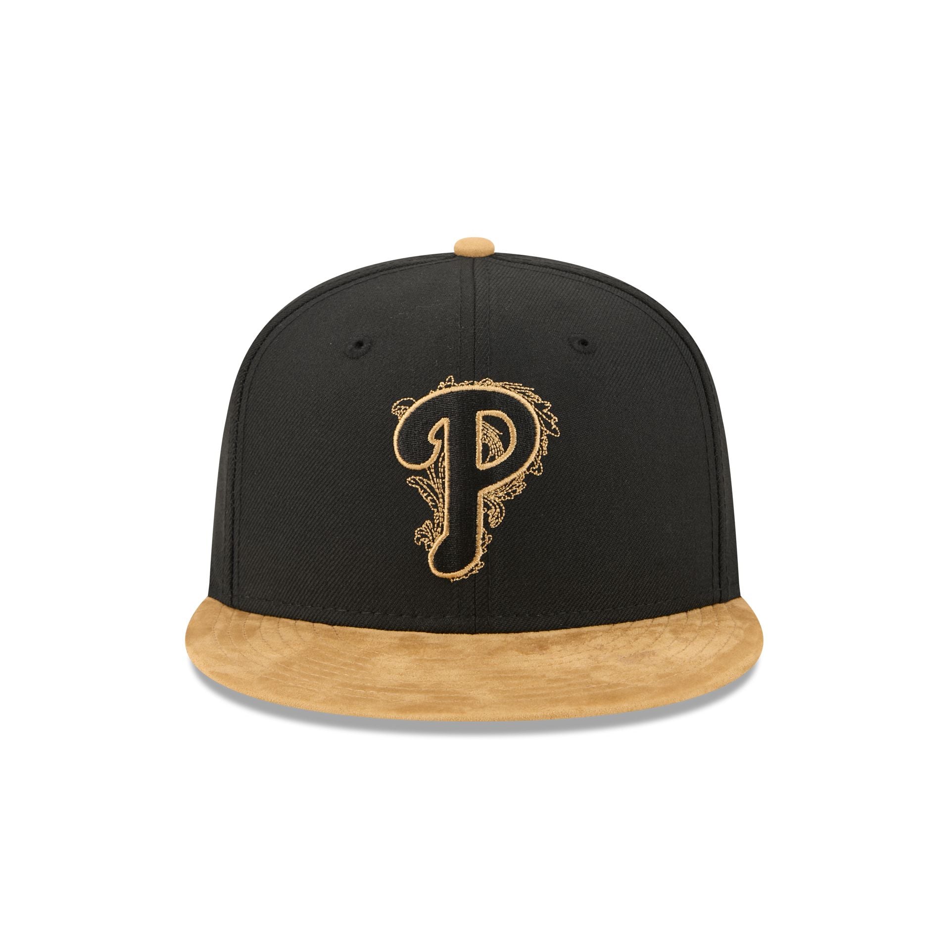 Philadelphia Phillies Black Wool 59FIFTY Fitted Hat