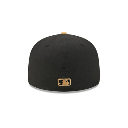 Seattle Mariners Black Wool 59FIFTY Fitted Hat