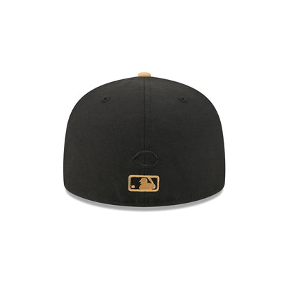 Cincinnati Reds Black Wool 59FIFTY Fitted Hat
