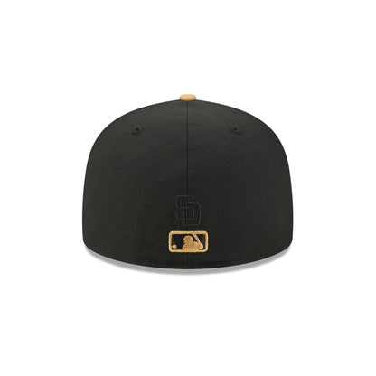 San Diego Padres Black Wool 59FIFTY Fitted Hat