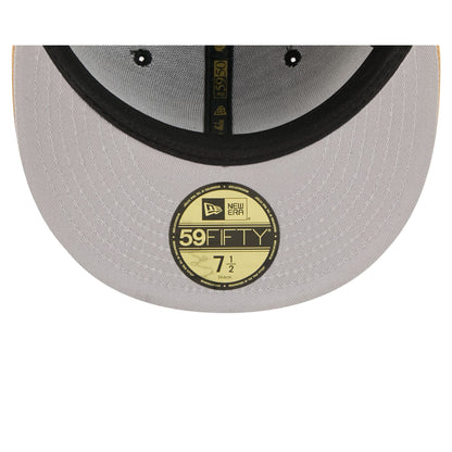 New York Mets Black Wool 59FIFTY Fitted Hat