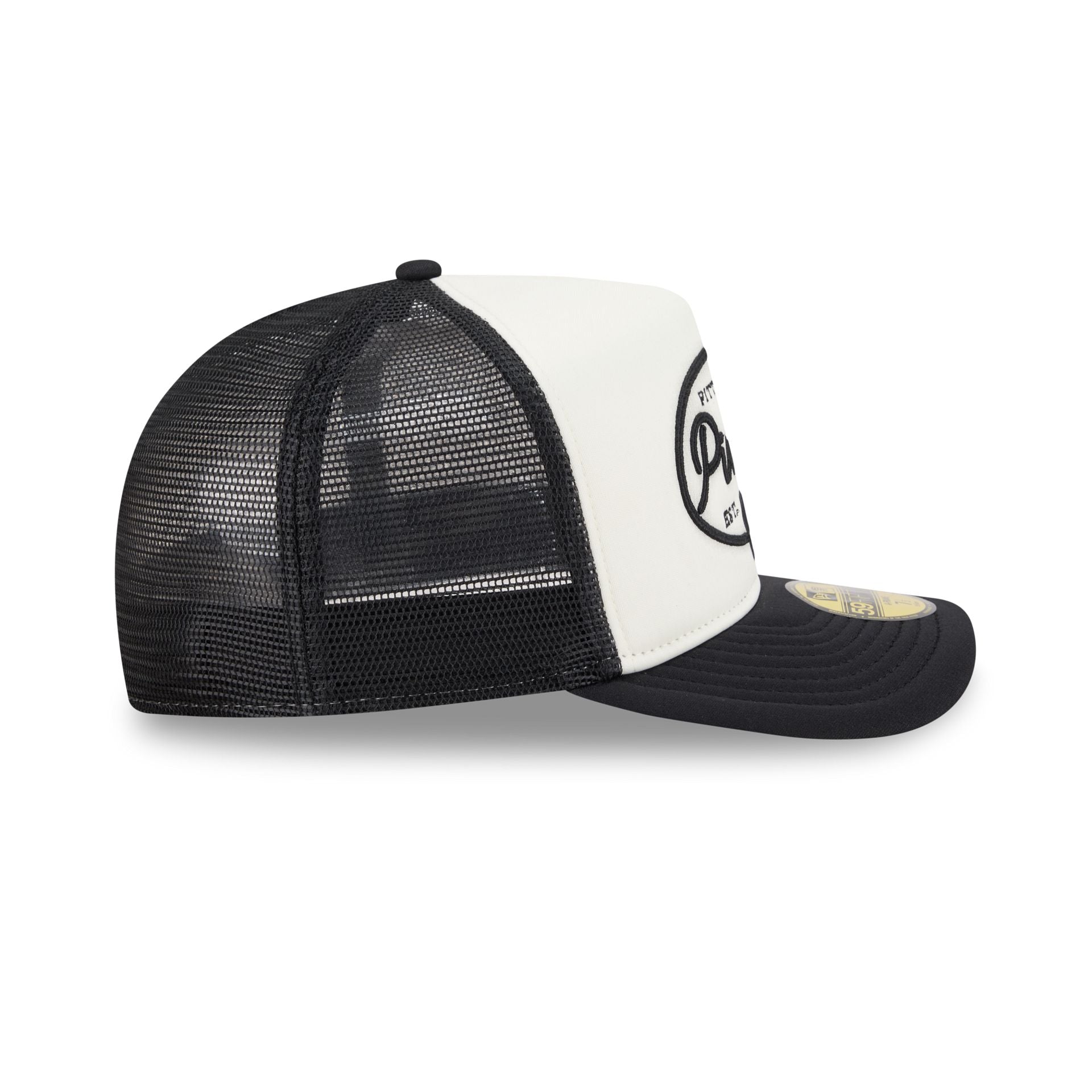 Pittsburgh Pirates Chrome 59FIFTY Fitted Trucker Hat