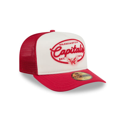 Washington Capitals Chrome 59FIFTY Fitted Trucker Hat