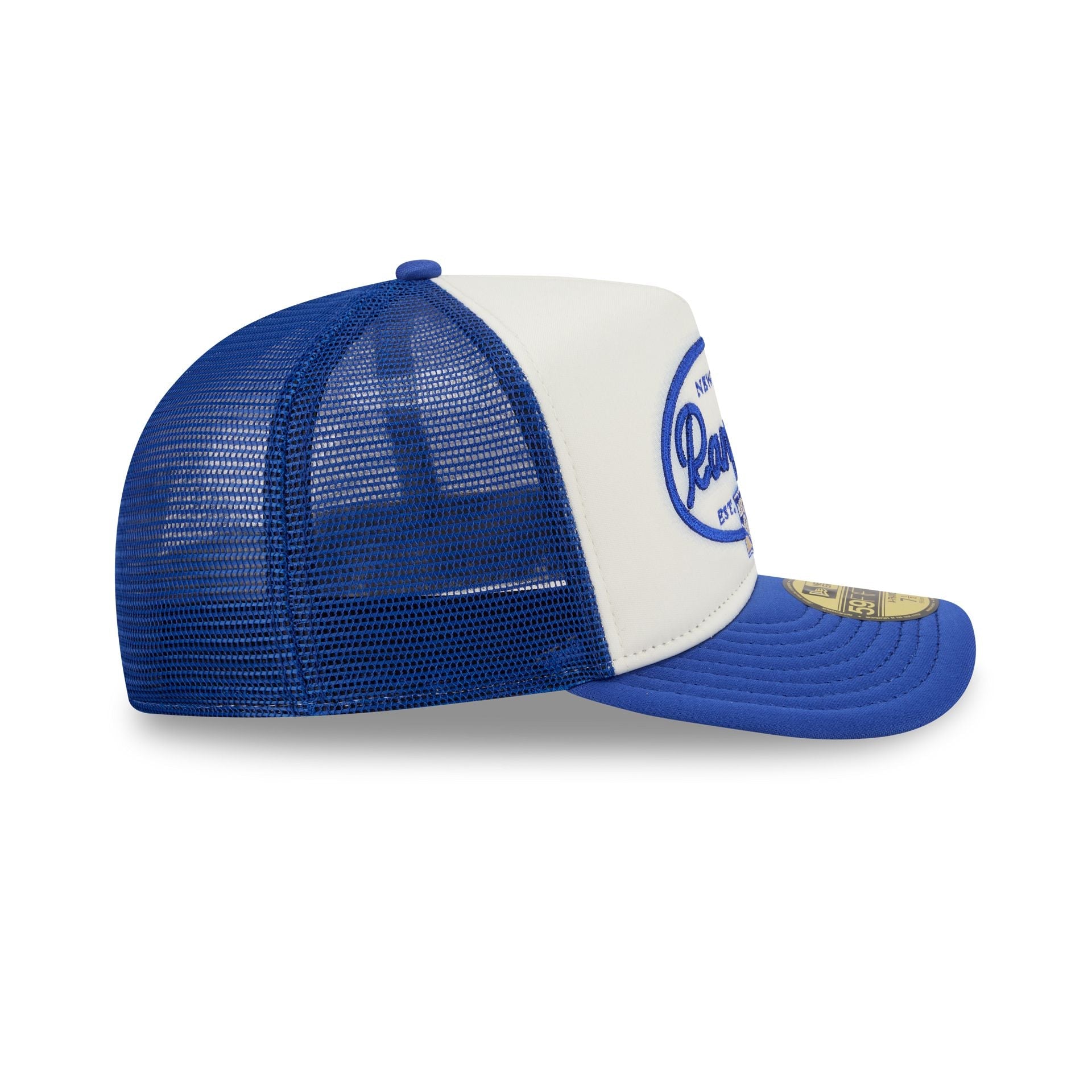 New York Rangers Chrome 59FIFTY Fitted Trucker Hat