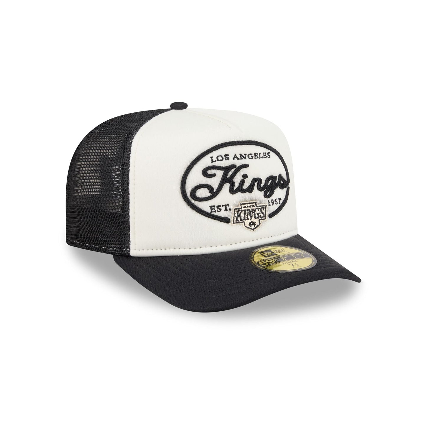 Los Angeles Kings Chrome 59FIFTY Fitted Trucker Hat