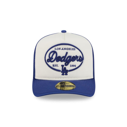 Los Angeles Dodgers Chrome 59FIFTY Fitted Trucker Hat