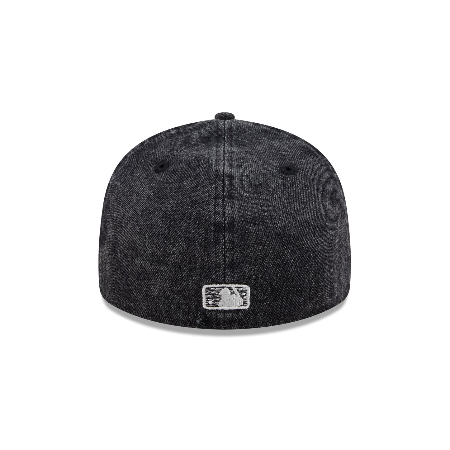 Atlanta Braves Black Denim Low Profile 59FIFTY Fitted Hat