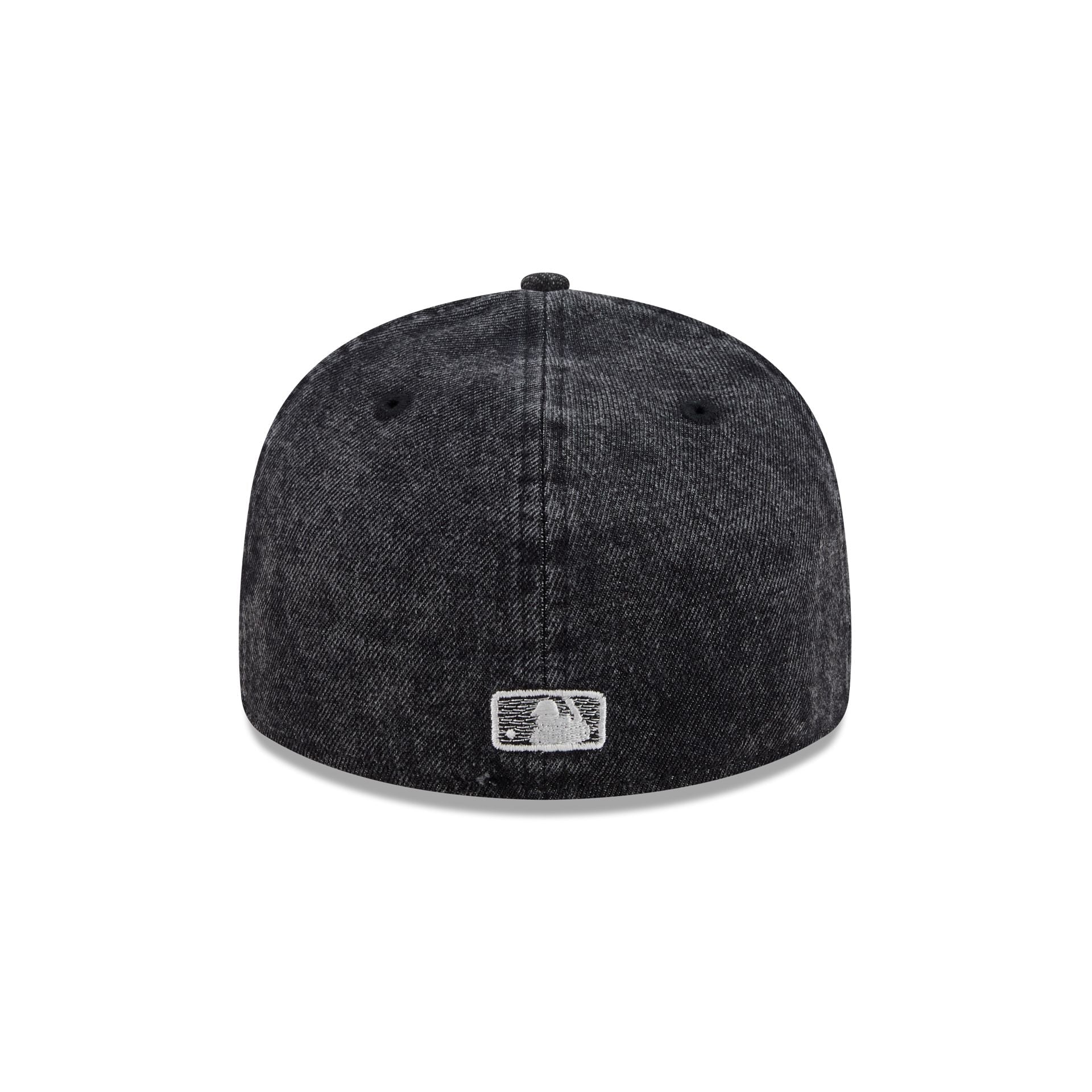 Atlanta Braves Black Denim Low Profile 59FIFTY Fitted Hat