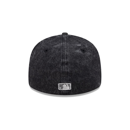 New York Mets Black Denim Low Profile 59FIFTY Fitted Hat