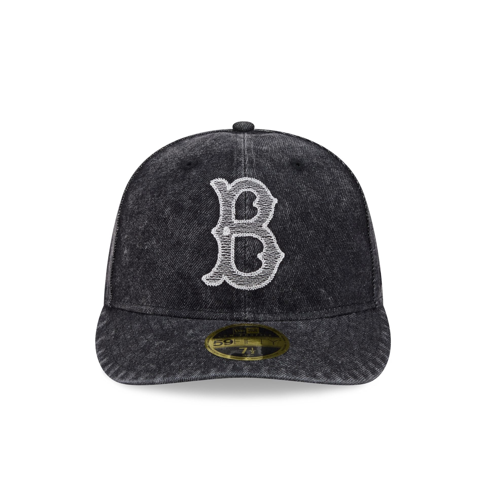 Brooklyn Dodgers Black Denim Low Profile 59FIFTY Fitted Hat