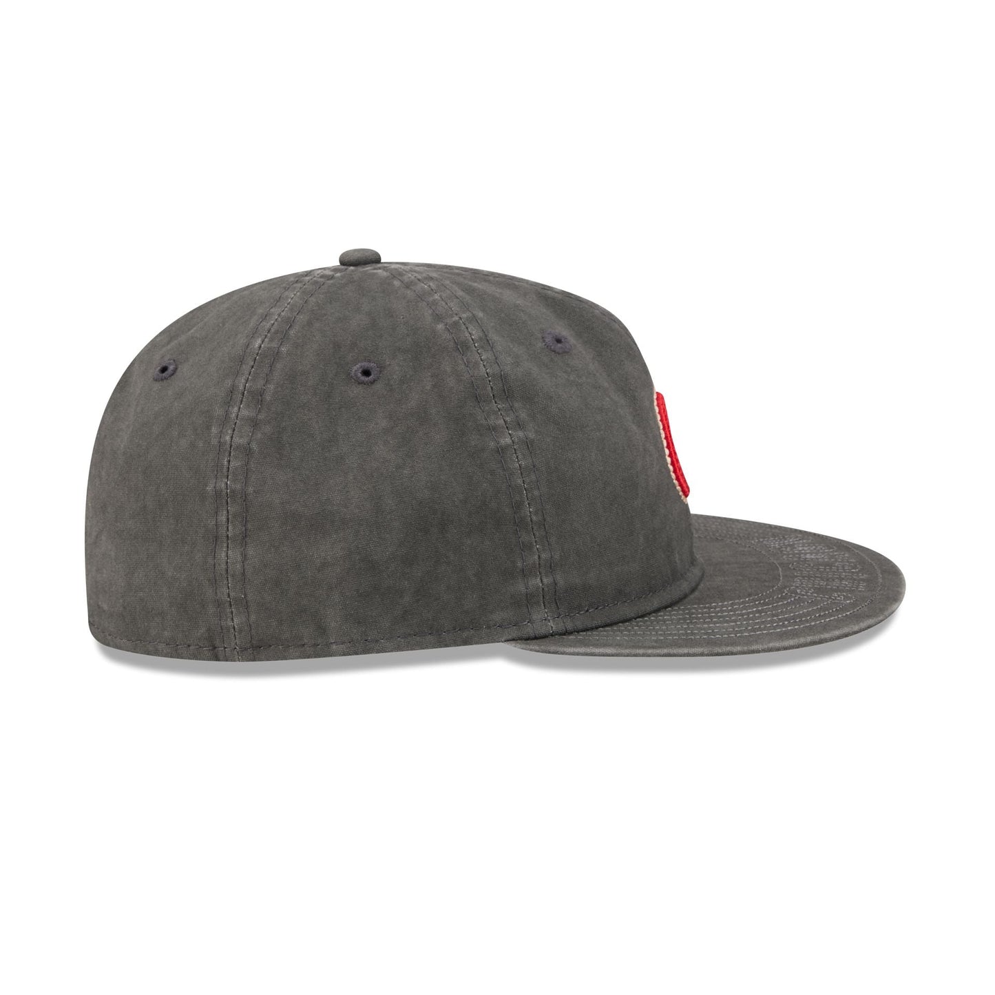 Chicago Cubs Visor Stitch Retro Crown 59FIFTY Fitted Hat