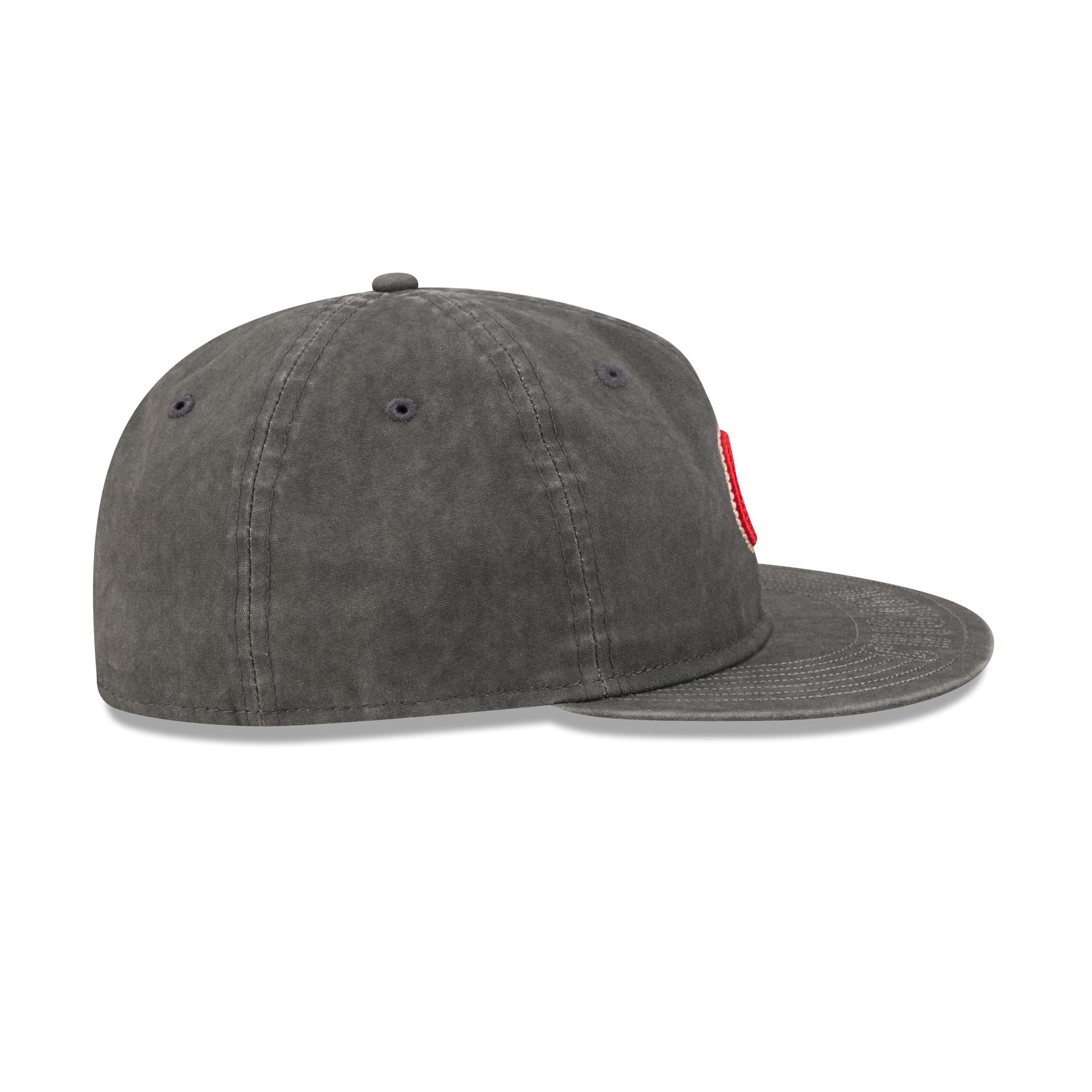 Chicago Cubs Visor Stitch Retro Crown 59FIFTY Fitted Hat