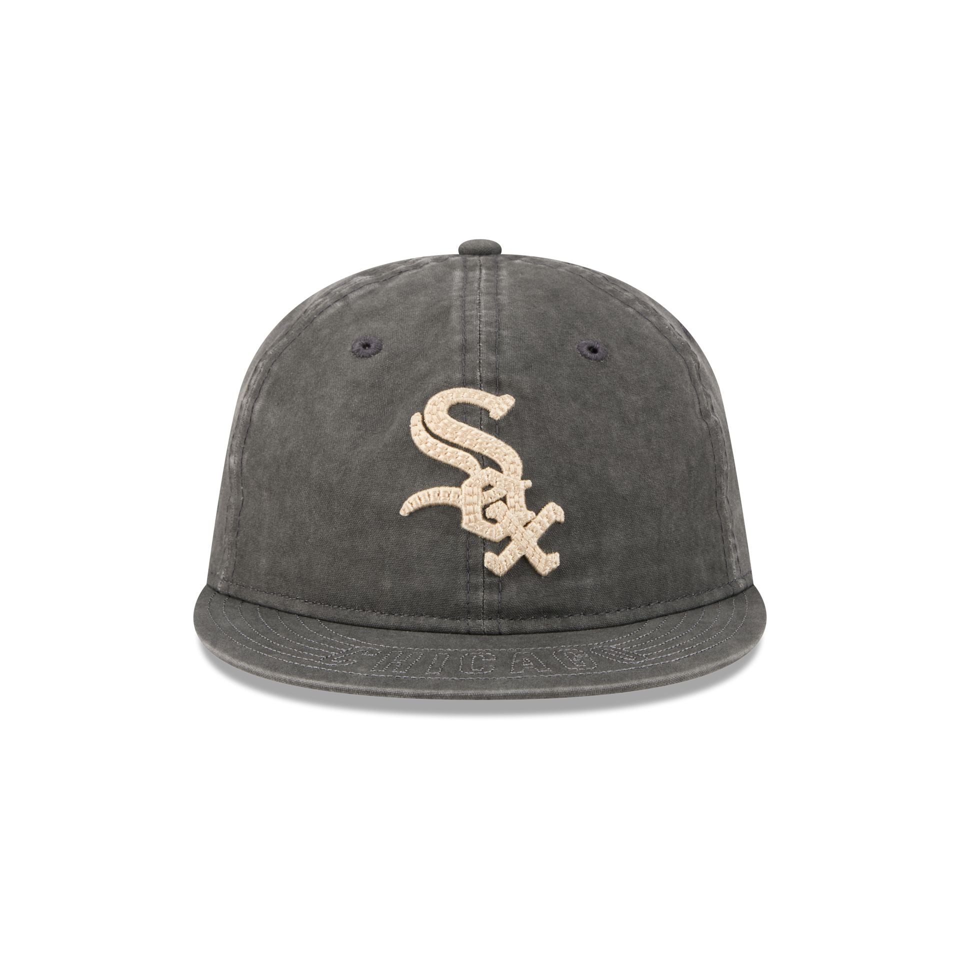Chicago White Sox Visor Stitch Retro Crown 59FIFTY Fitted Hat
