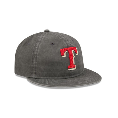 Texas Rangers Visor Stitch Retro Crown 59FIFTY Fitted Hat