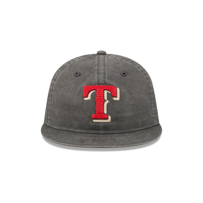 Texas Rangers Visor Stitch Retro Crown 59FIFTY Fitted Hat