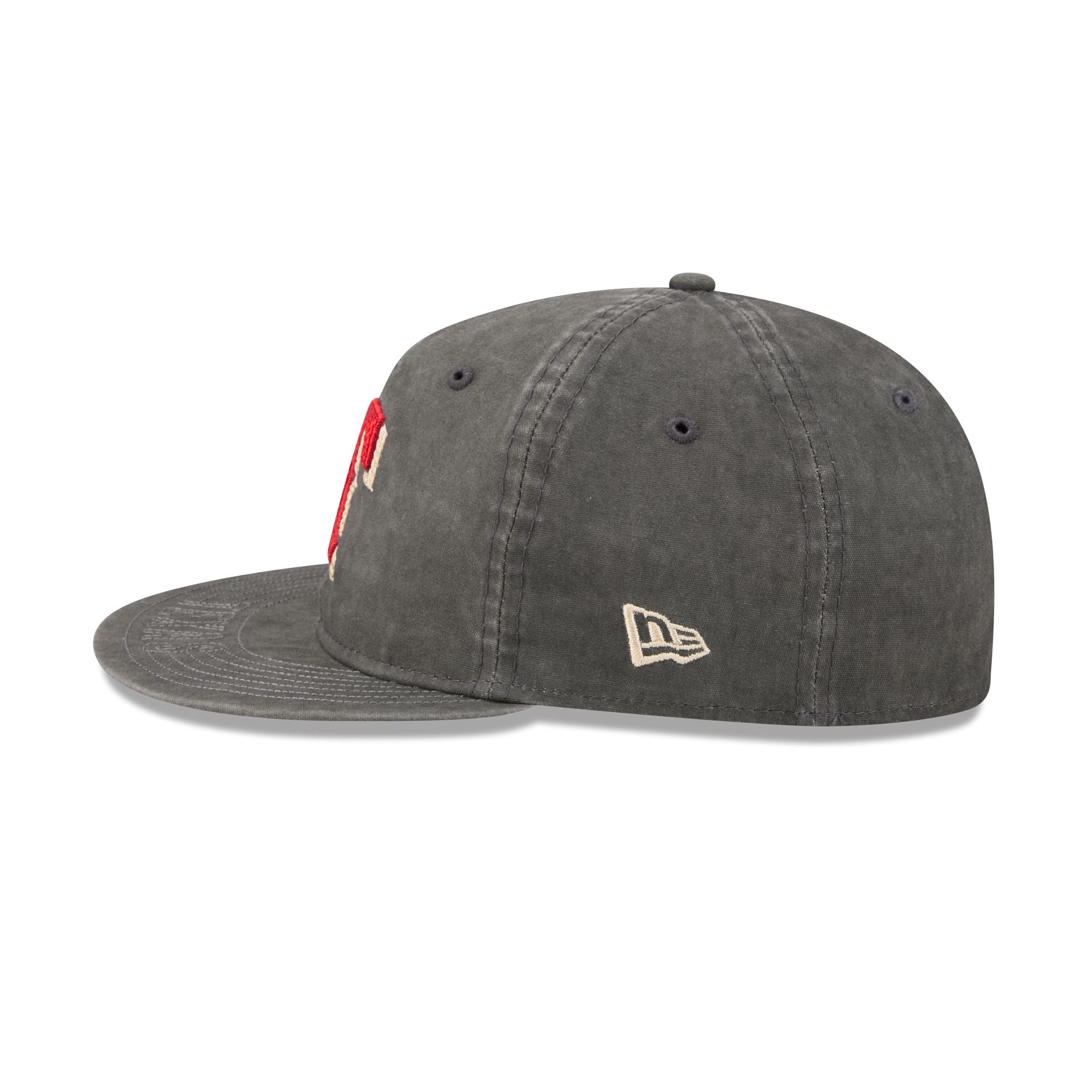 Texas Rangers Visor Stitch Retro Crown 59FIFTY Fitted Hat