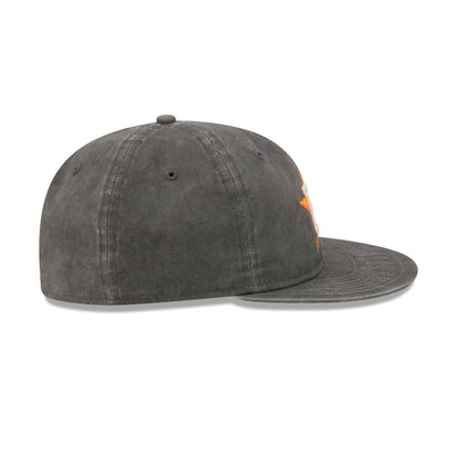 Houston Astros Visor Stitch Retro Crown 59FIFTY Fitted Hat