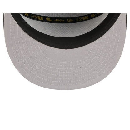 Chicago Cubs Gold Logo Rope Split Panel 59FIFTY Fitted Hat