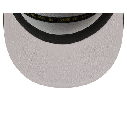San Francisco Giants Gold Logo Rope Split Panel 59FIFTY Fitted Hat