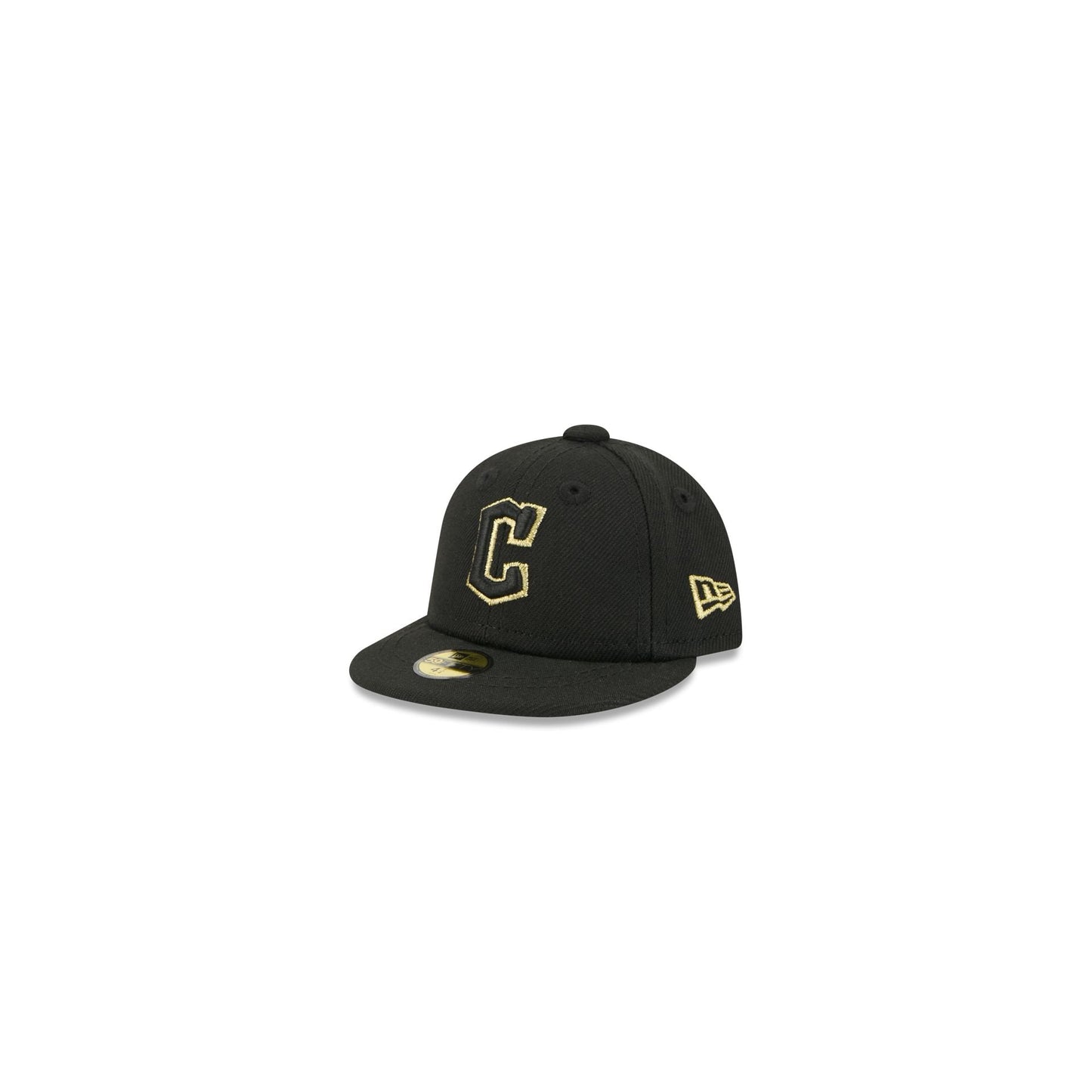 Cleveland Guardians Gold Logo Mini 59FIFTY Fitted Hat