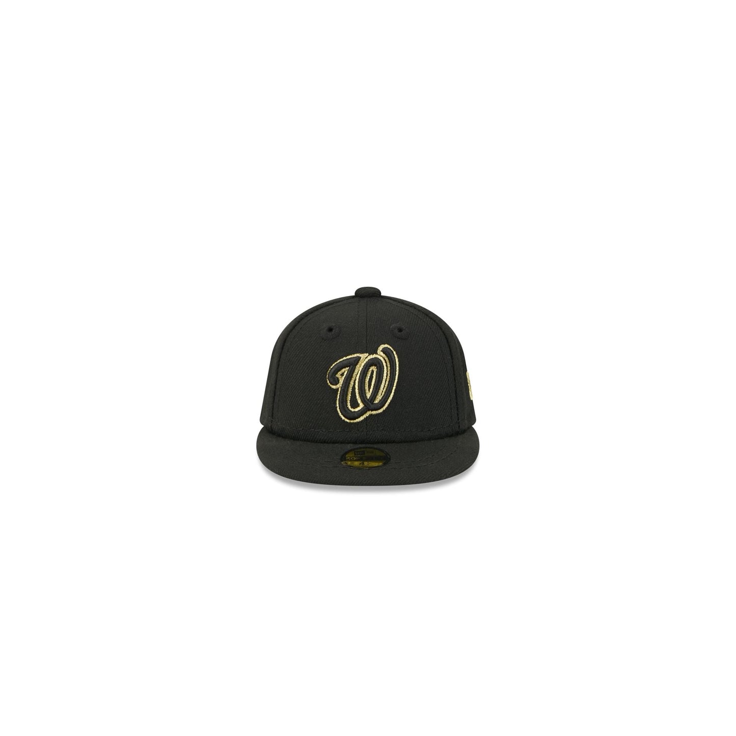 Washington Nationals Gold Logo Mini 59FIFTY Fitted Hat